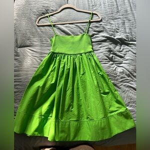 Green ZARA babydoll dress size small